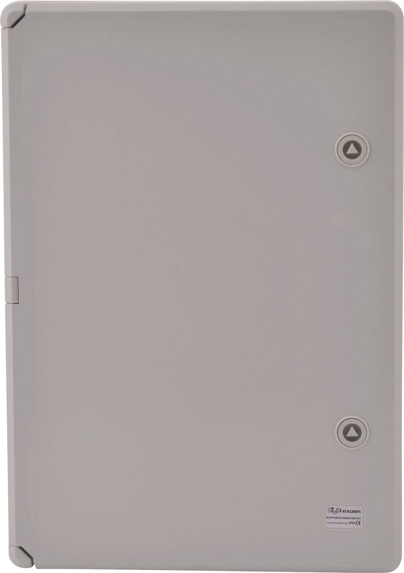 Boxexpert BXPPABSG350500190-F01 Schaltschrank 350 x 500 x 190 ABS Lichtgrau 1St.