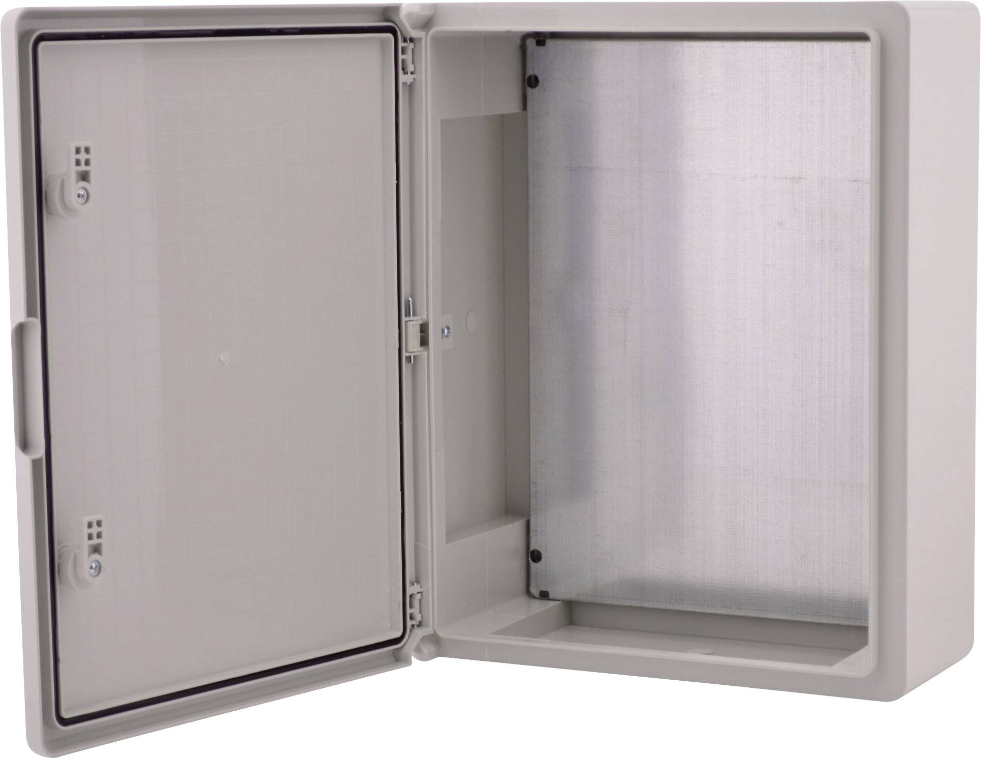 Boxexpert BXPPABSG350500190-F01 Schaltschrank 350 x 500 x 190 ABS Lichtgrau 1St.