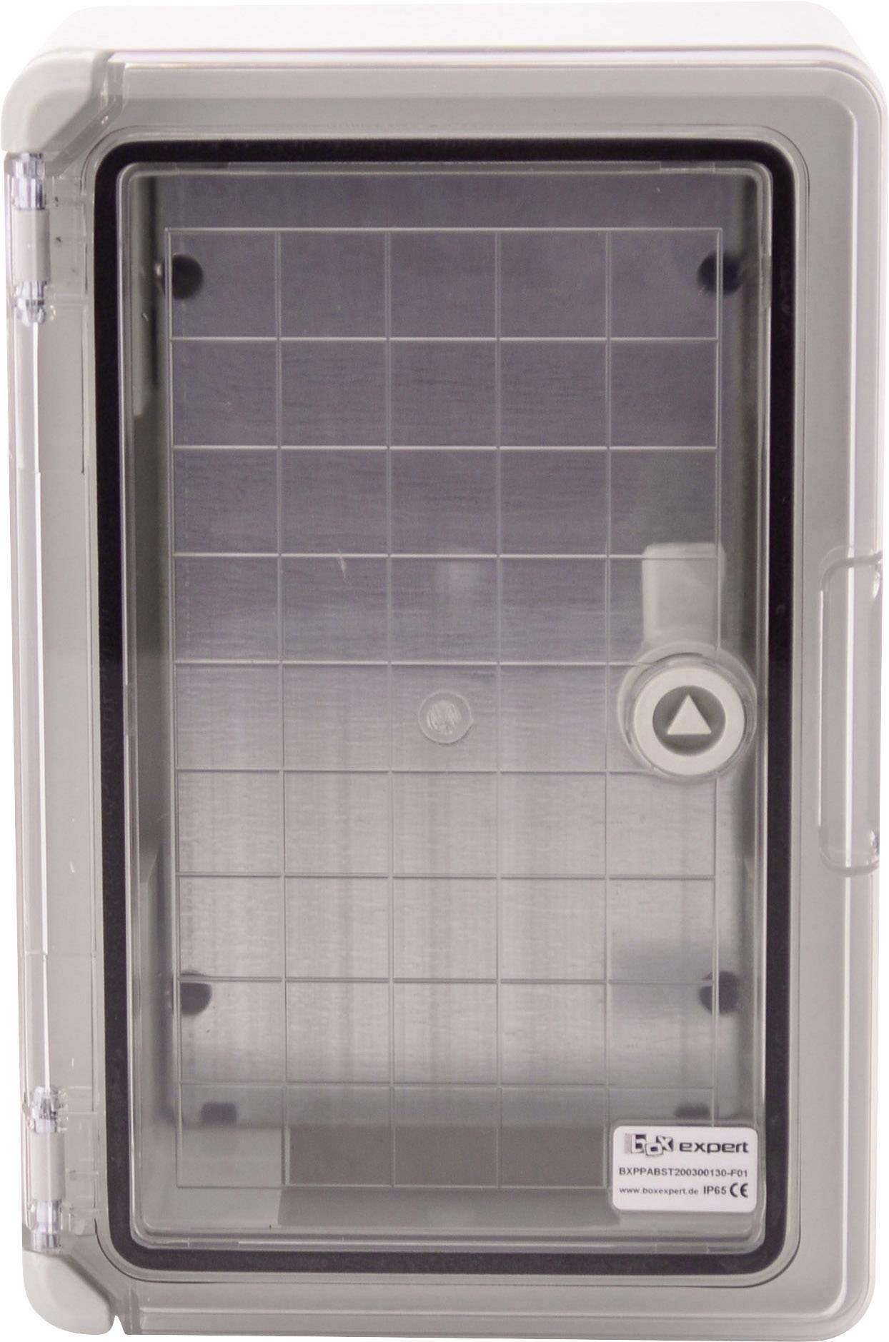 Boxexpert BXPPABST200300130-F01 Schaltschrank 200 x 300 x 130 ABS, Polycarbonat Lichtgrau 1St.