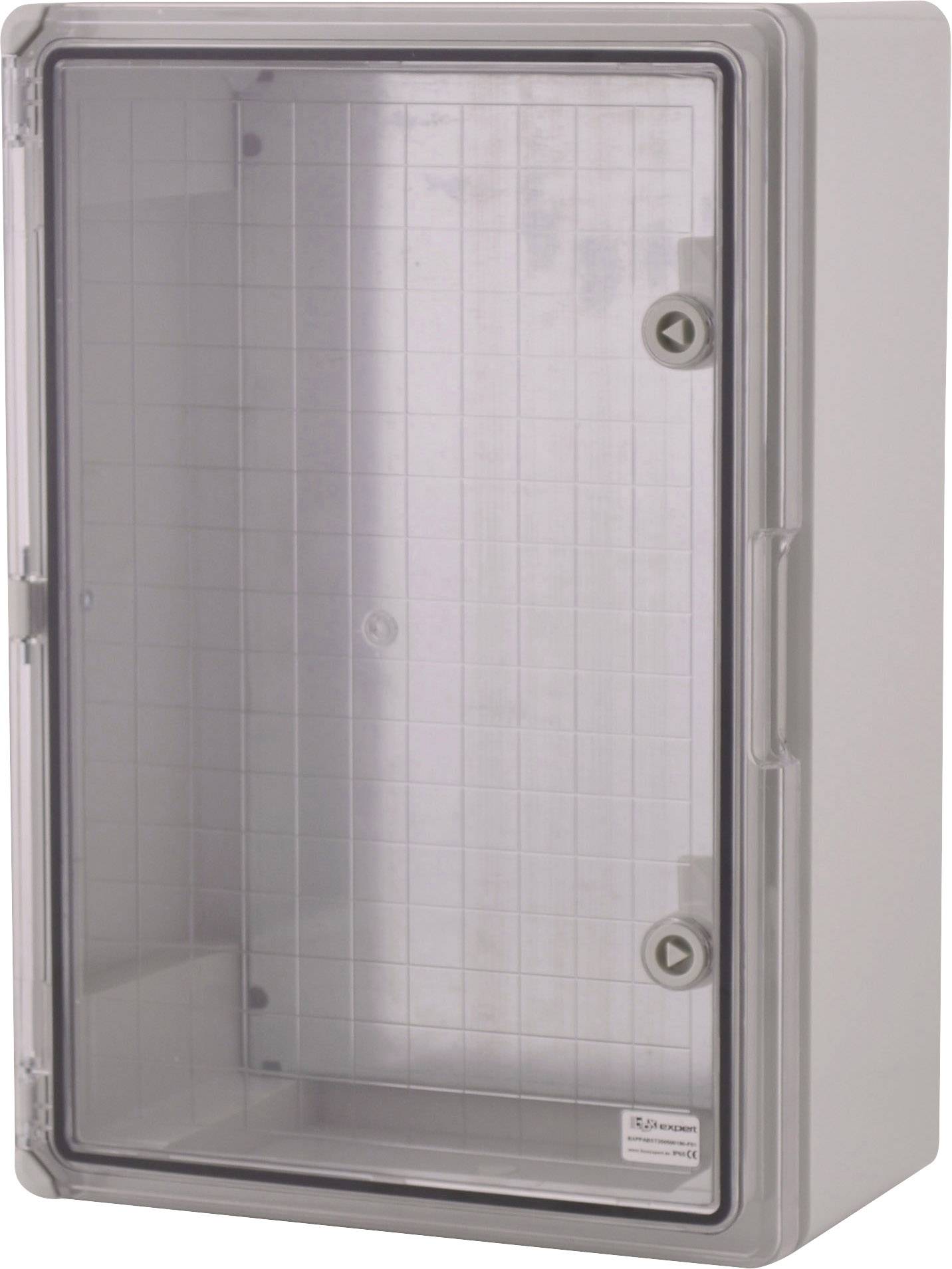 Boxexpert BXPPABST350500190-F01 Schaltschrank 350 x 500 x 190 ABS, Polycarbonat Lichtgrau 1St.