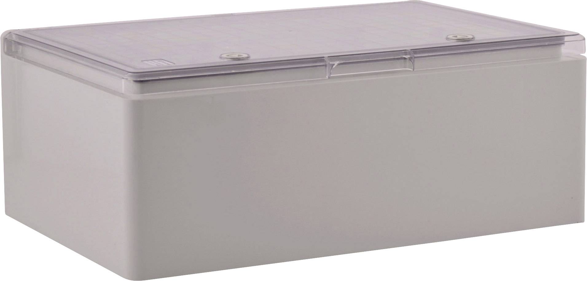 Boxexpert BXPPABST350500190-F01 Schaltschrank 350 x 500 x 190 ABS, Polycarbonat Lichtgrau 1St.