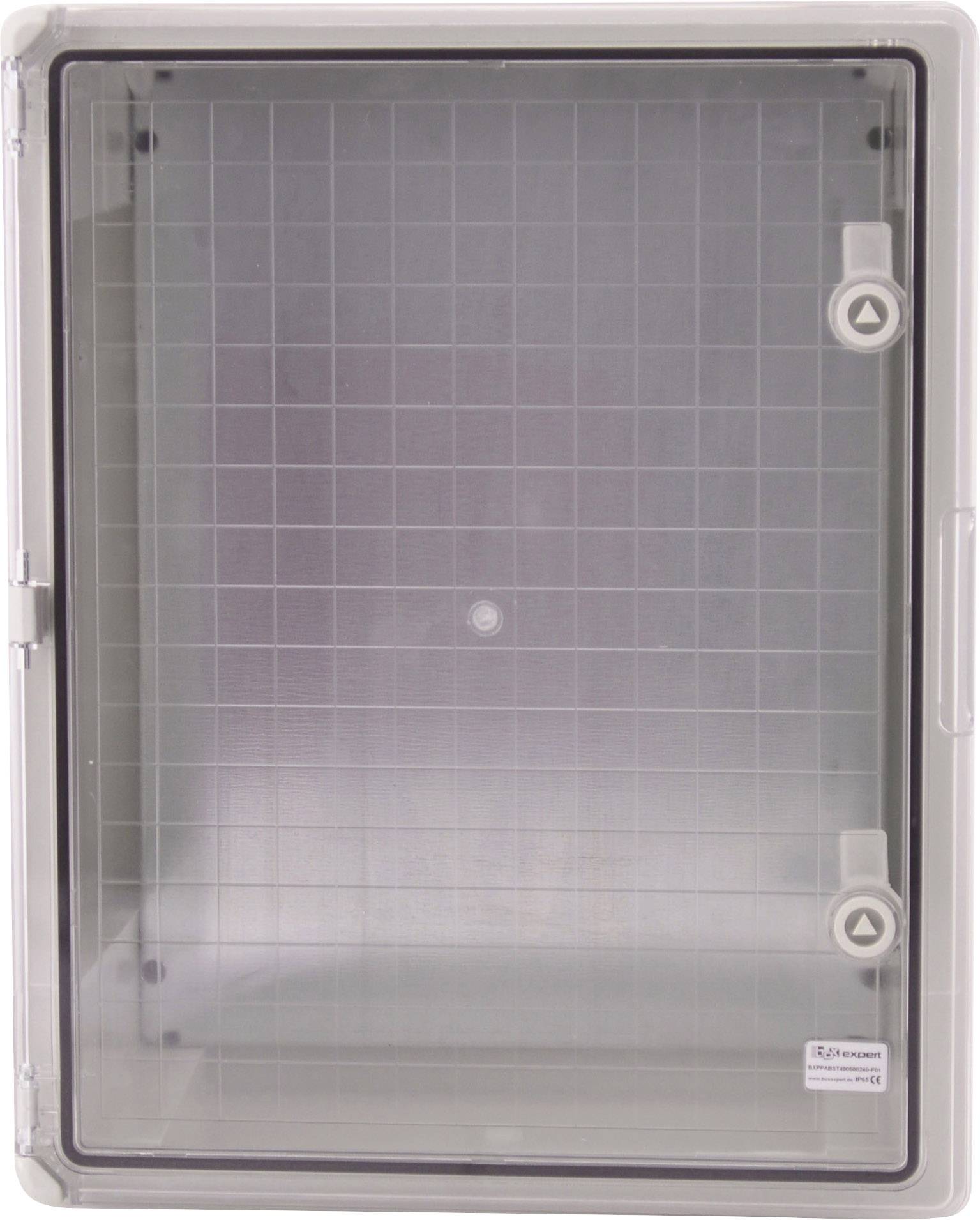 Boxexpert BXPPABST400500240-F01 Schaltschrank 500 x 400 x 240 ABS, Polycarbonat Lichtgrau 1St.