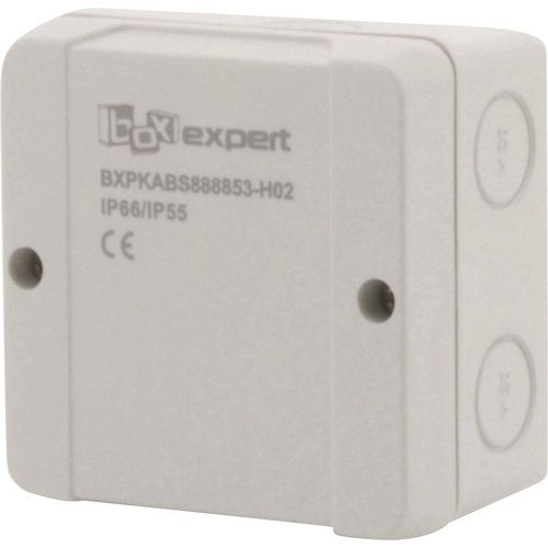 Boxexpert BXPKABS888853-H02 Installations-Gehäuse 88 x 88 x 53 ABS Lichtgrau 10St.