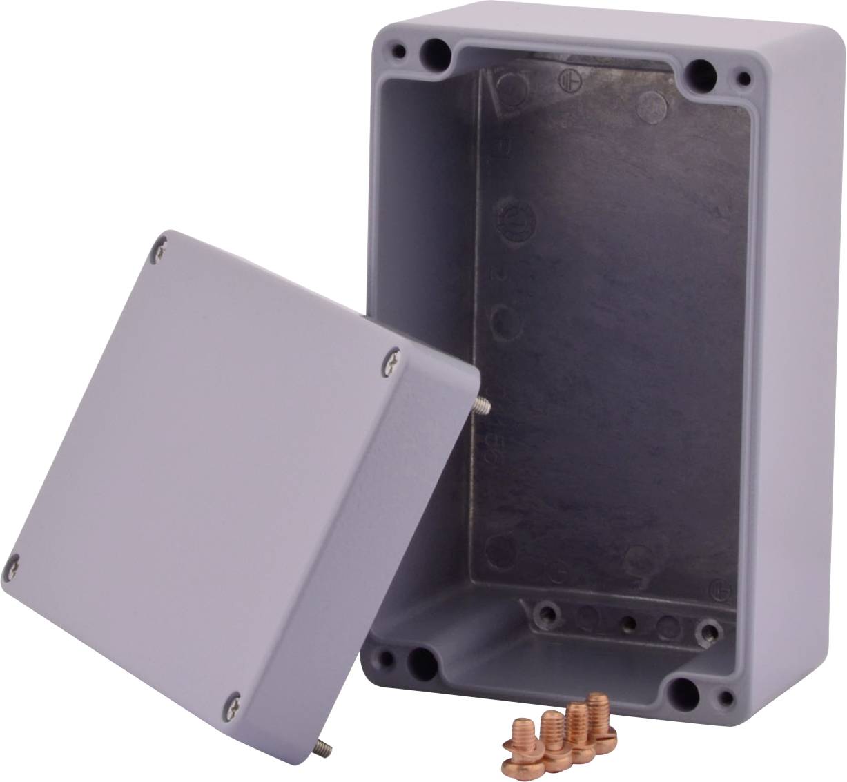 Boxexpert BXPBAL16010081-A01 Installations-Gehäuse 160 x 100 x 81 Aluminium Silber-Grau 1St.