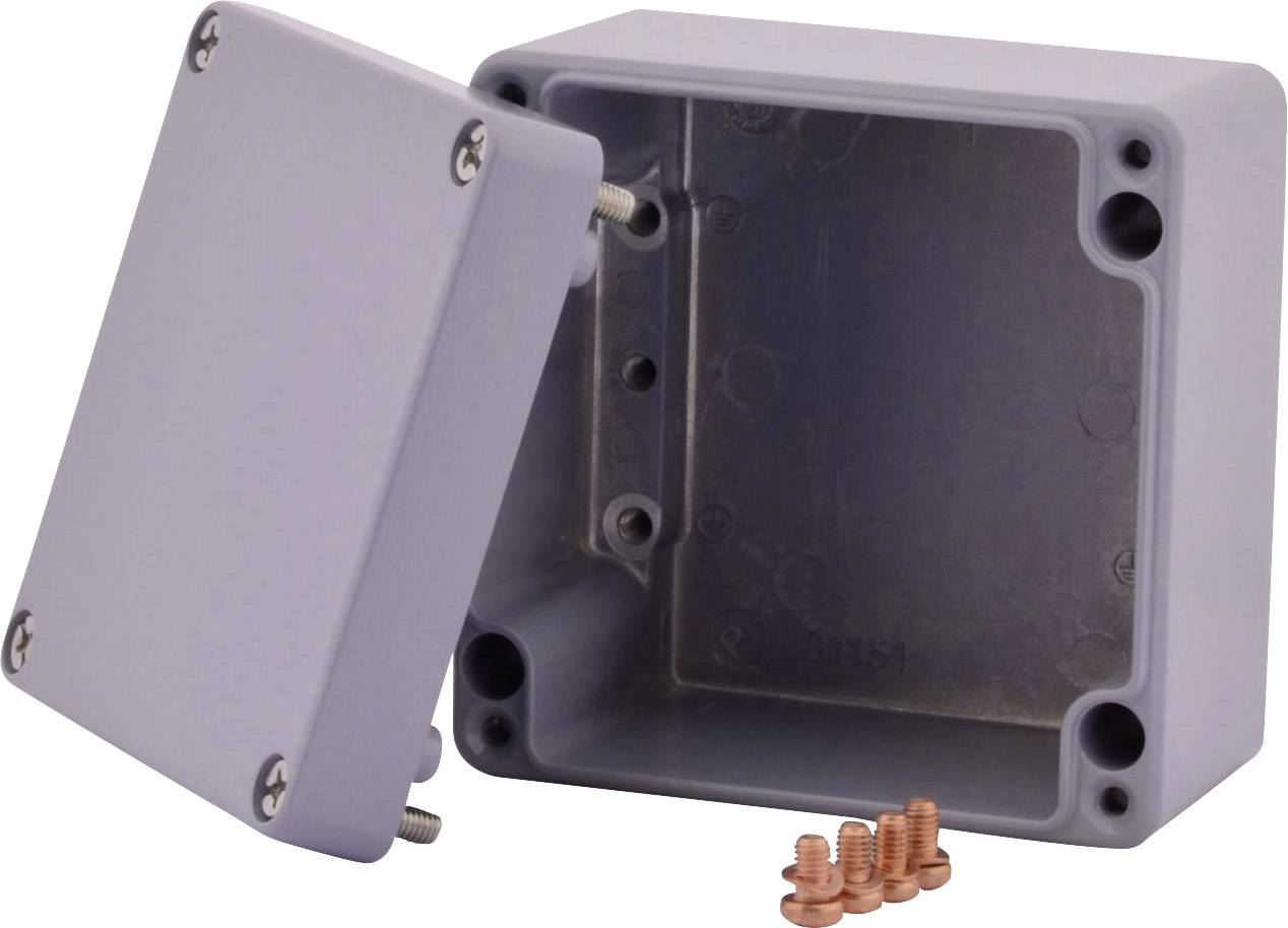 Boxexpert BXPBAL12212081-A01 Installations-Gehäuse 122 x 120 x 81 Aluminium Silber-Grau 1St.