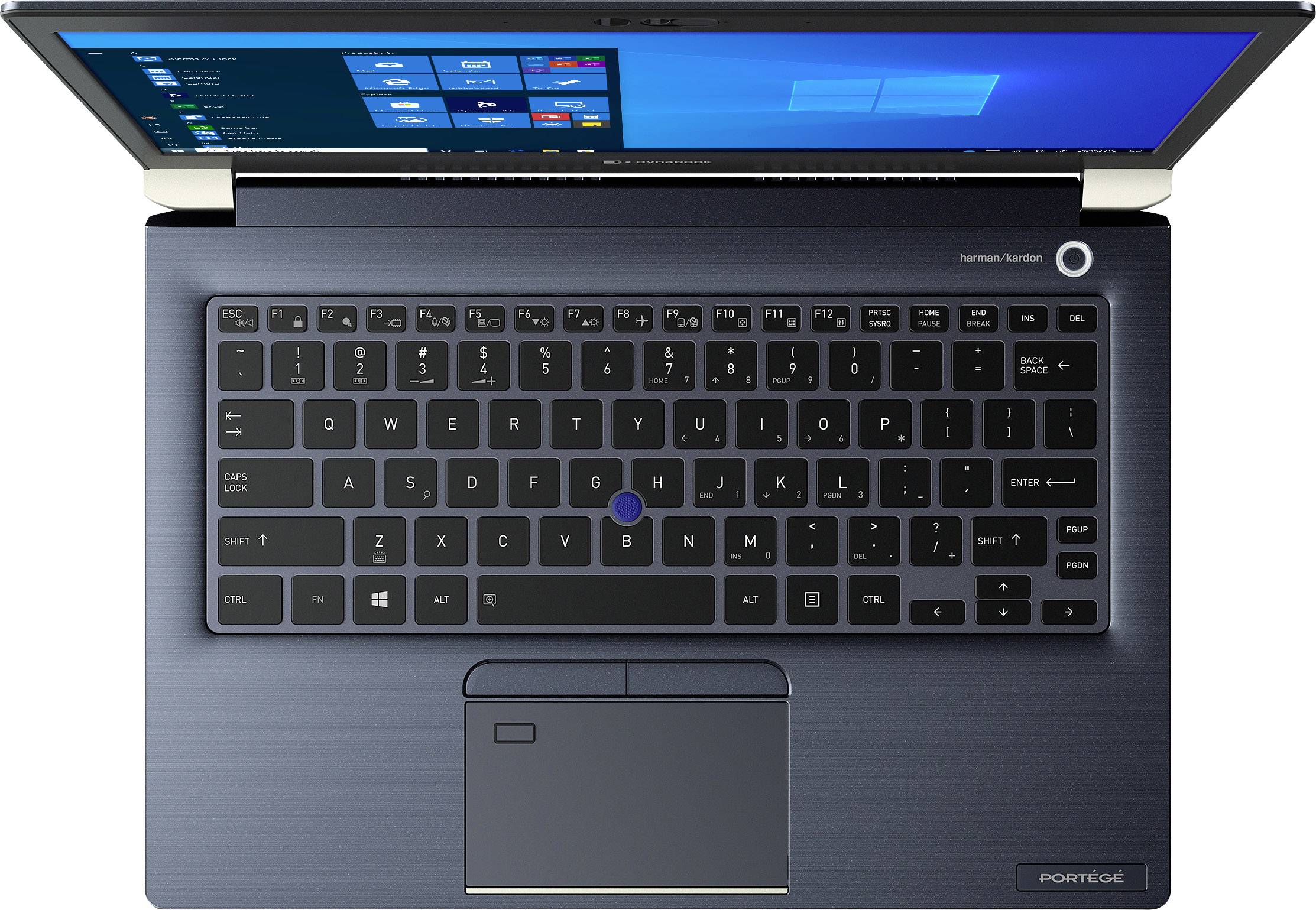 Dynabook Notebook Portégé X30 33.8cm (13.3 Zoll) Full HD Intel® Core™ i5 i5-10210U 8GB RAM 256GB SSD Intel UHD Graphics Blau