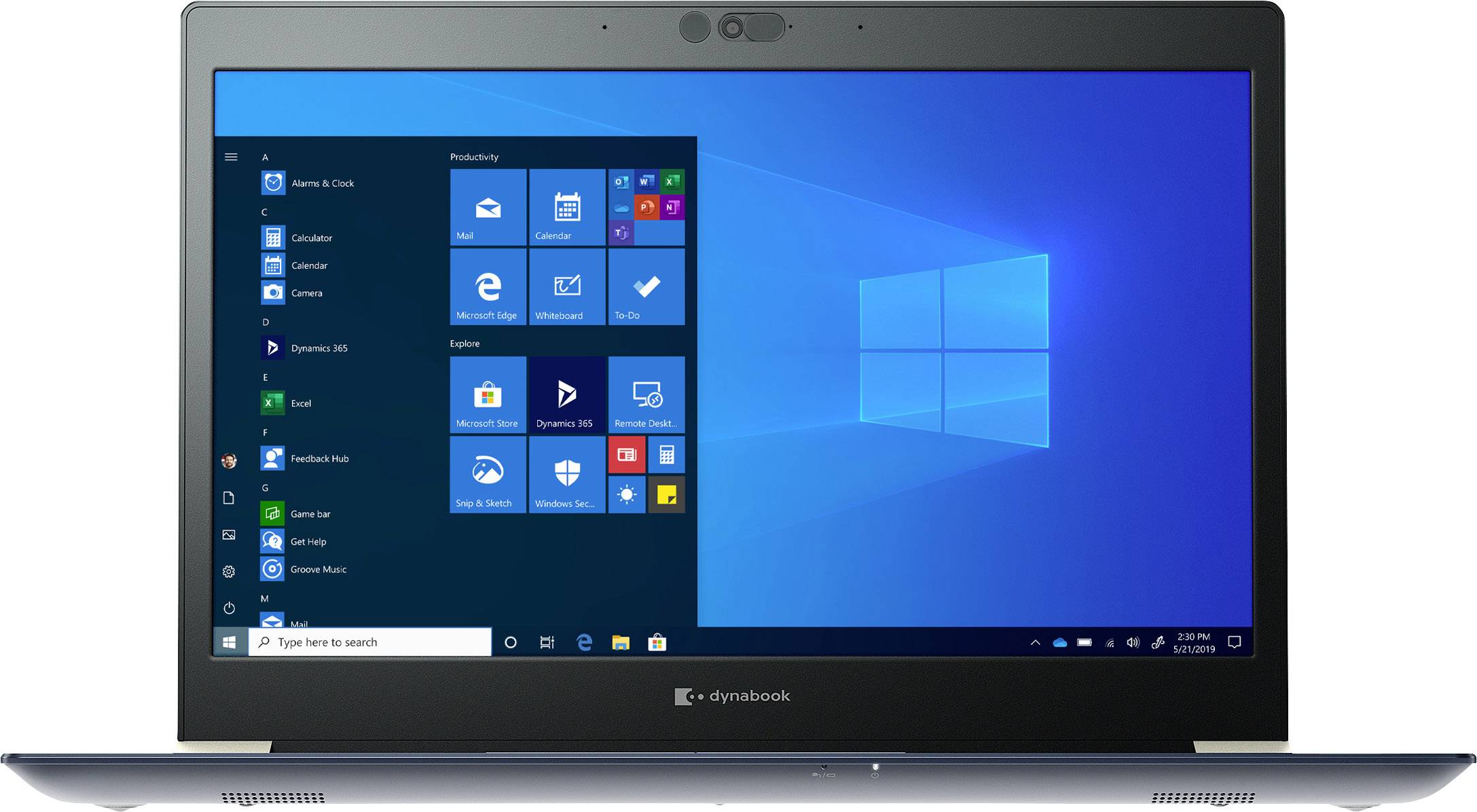 Dynabook Notebook Portégé X30 33.8cm (13.3 Zoll) Full HD Intel® Core™ i5 i5-10210U 8GB RAM 256GB SSD Intel UHD Graphics Blau
