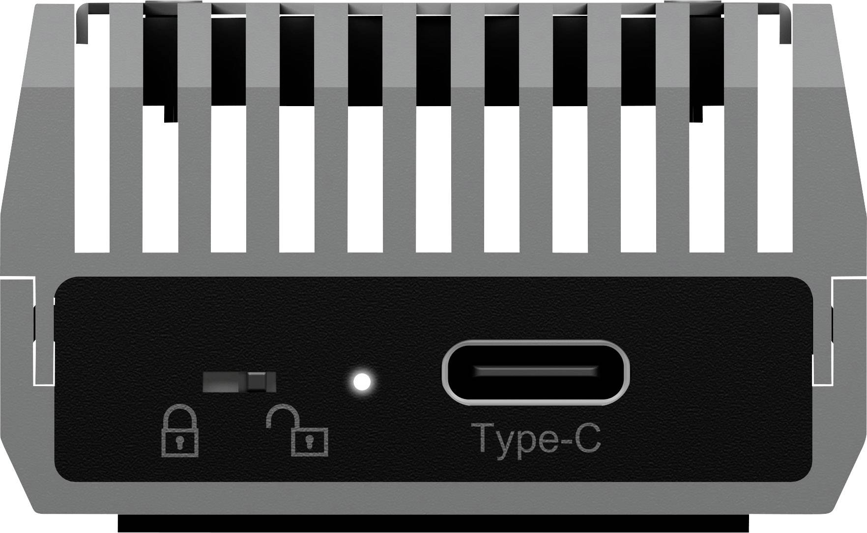 ICY BOX 60792 M.2-Festplatten-Gehäuse M.2 PCIe NVMe SSD USB-C® USB 3.2 (Gen 2), M.2 NVMe PCIe 3.0 x4