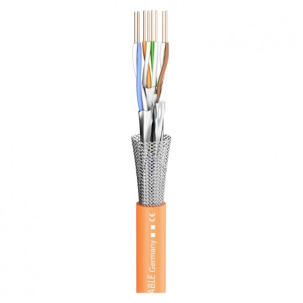 Sommer Cable 580-0275FC Netzwerkkabel CAT 7 Orange Meterware Sommer Cable 580-0275FC Netzwerkkabel CAT 7 Orange Meterware