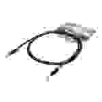 Sommer Cable HBA-3S-0030 Klinke Audio Anschlusskabel [1x Klinkenstecker 3.5mm - 1x ] 0.30m Schwarz