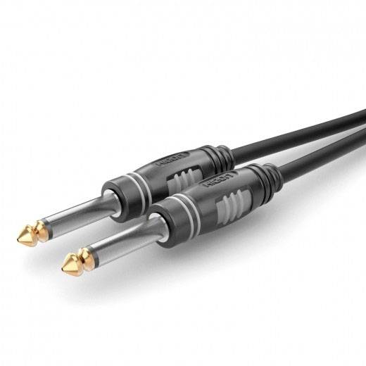 Sommer Cable HBA-6M-0600 Klinke Audio Anschlusskabel [1x Klinkenstecker 6.3mm (mono) - 1x Klinkenstecker 6.3mm (mono)] 6.00m