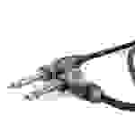 Sommer Cable HBA-6M6A-0300 Klinke Audio Anschlusskabel [1x Klinkenstecker 6.3mm (mono) - 1x Klinkenstecker 6.3mm (mono)] 3.00m