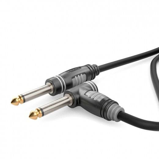 Sommer Cable HBA-6M6A-0300 Klinke Audio Anschlusskabel [1x Klinkenstecker 6.3mm (mono) - 1x Klinkenstecker 6.3mm (mono)] 3.00m