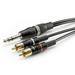 Sommer Cable HBP-6SC2-0150 Klinke / Cinch Audio Anschlusskabel [2x Cinch-Stecker - 1x Klinkenstecke