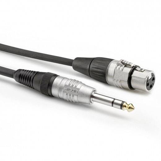 Sommer Cable HBP-XF6S-0060 Audio Adapterkabel [1x Klinkenstecker 6.3 mm (stereo) - 1x XLR-Buchse 3