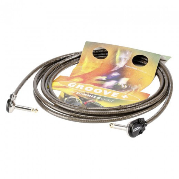 Sommer Cable XS8J-0900 Instrumenten Anschlusskabel [1x Klinkenstecker 6.3mm (mono) - 1x Klinkenstecker 6.3mm (mono)] 9.00m