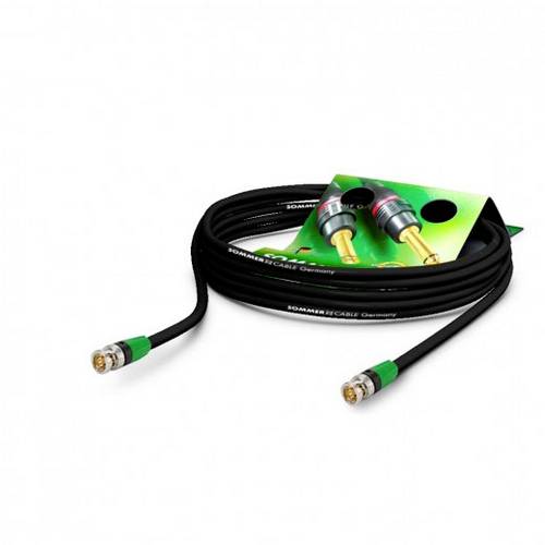 Hicon VTGR-0100-SW-GN Video Anschlusskabel [1x BNC-Stecker - 1x BNC-Stecker] 1.00m Schwarz