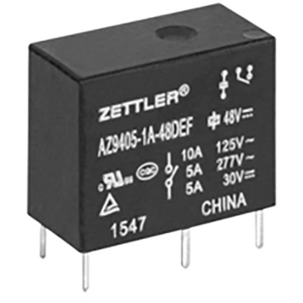 Zettler Electronics AZ9405-1C-24DEF Printrelais 24 V/DC 5 A 1 Wechsler