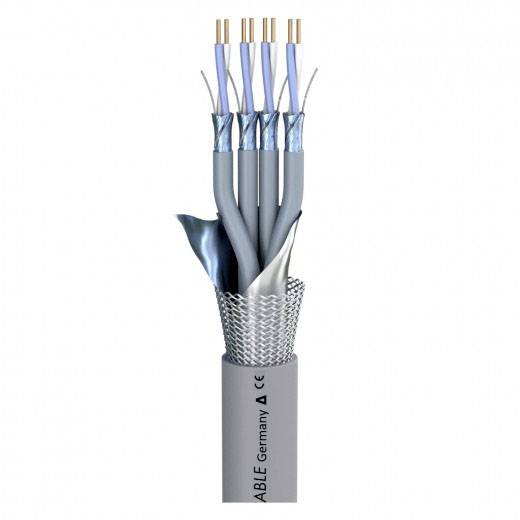 Sommer Cable 100-1156-04C Signalleitung 8 x 0.26 mm² Grau Meterware