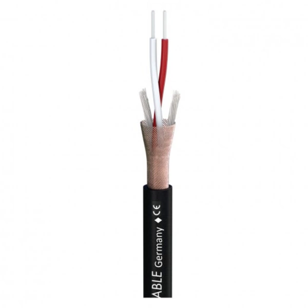 Sommer Cable 200-0011 Mikrofonkabel LiY 2 x 0.22 mm² Schwarz Meterware Sommer Cable 200-0011 Mikrofonkabel LiY 2 x 0.22 mm² Schwarz Meterware