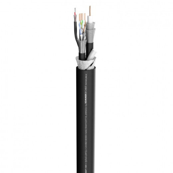 Sommer Cable 600-2811-01 Netzwerkkabel CAT 7 S/FTP Schwarz Meterware