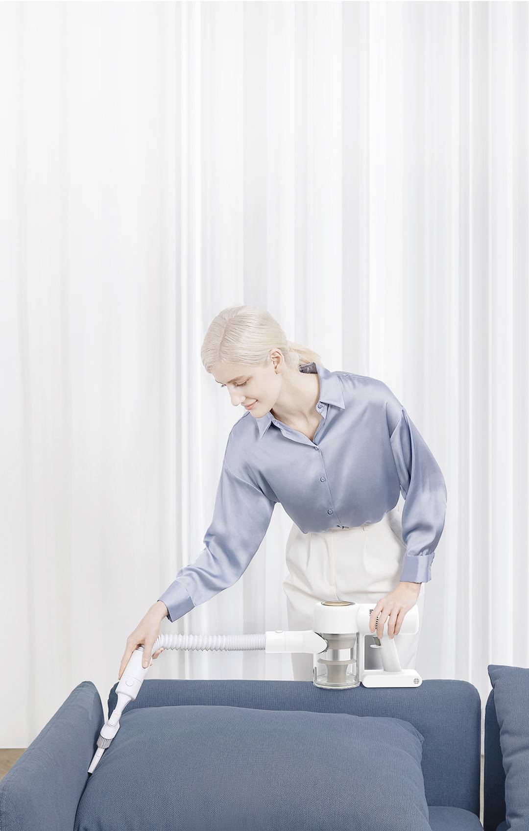 Dreame V10 Pro Akku-Handstaubsauger mit Display, Beutellos