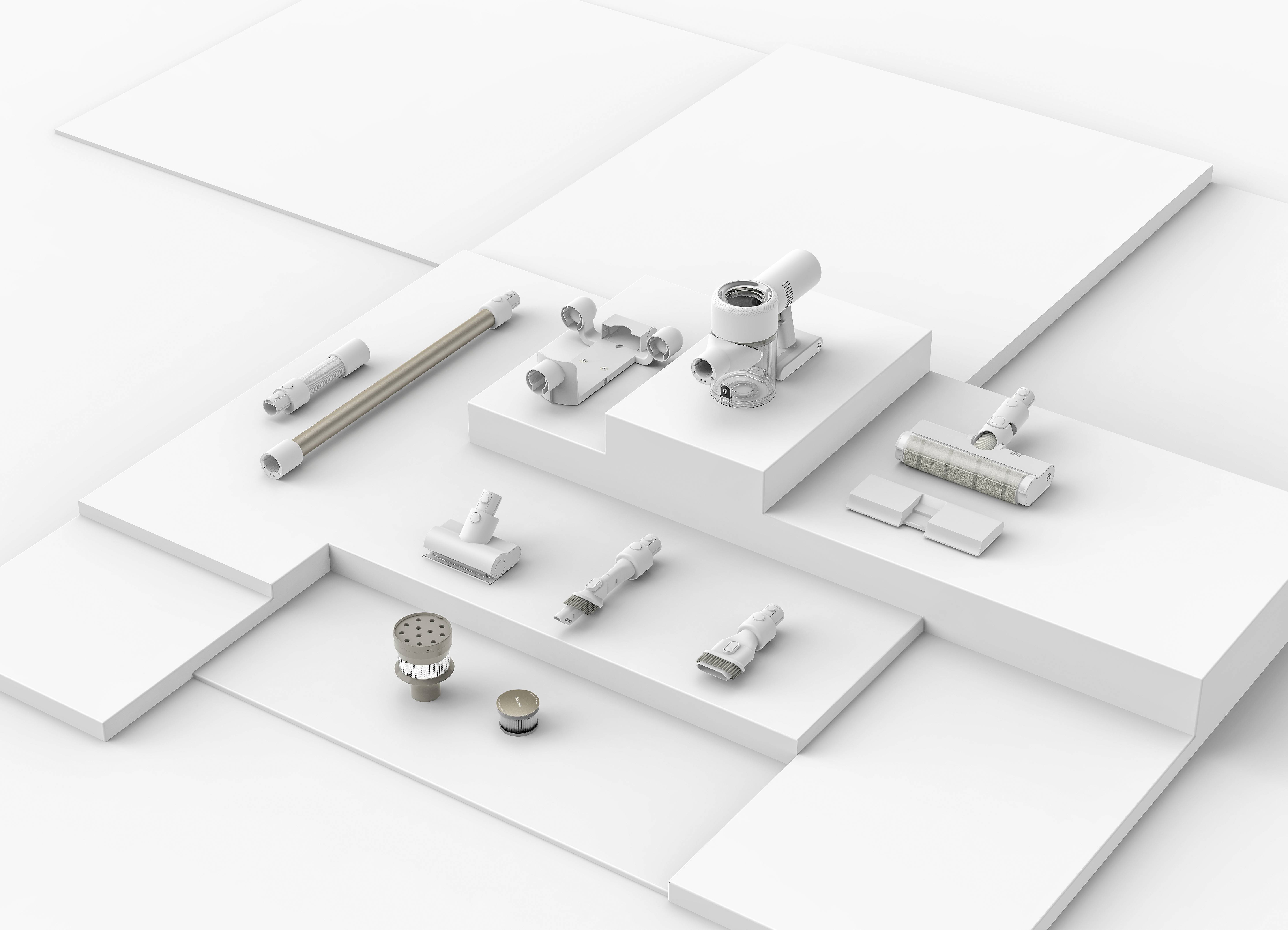 dreame V10 Pro Akku-Handstaubsauger mit Display, Beutellos