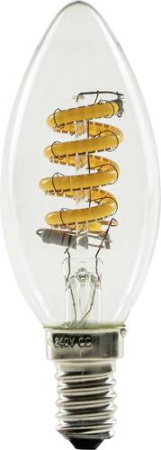 LED EEK A (A++ - E) E14 Kerzenform 4W = 21W Warmweiß (Ø x L) 35mm x 100mm dimmbar 1St.