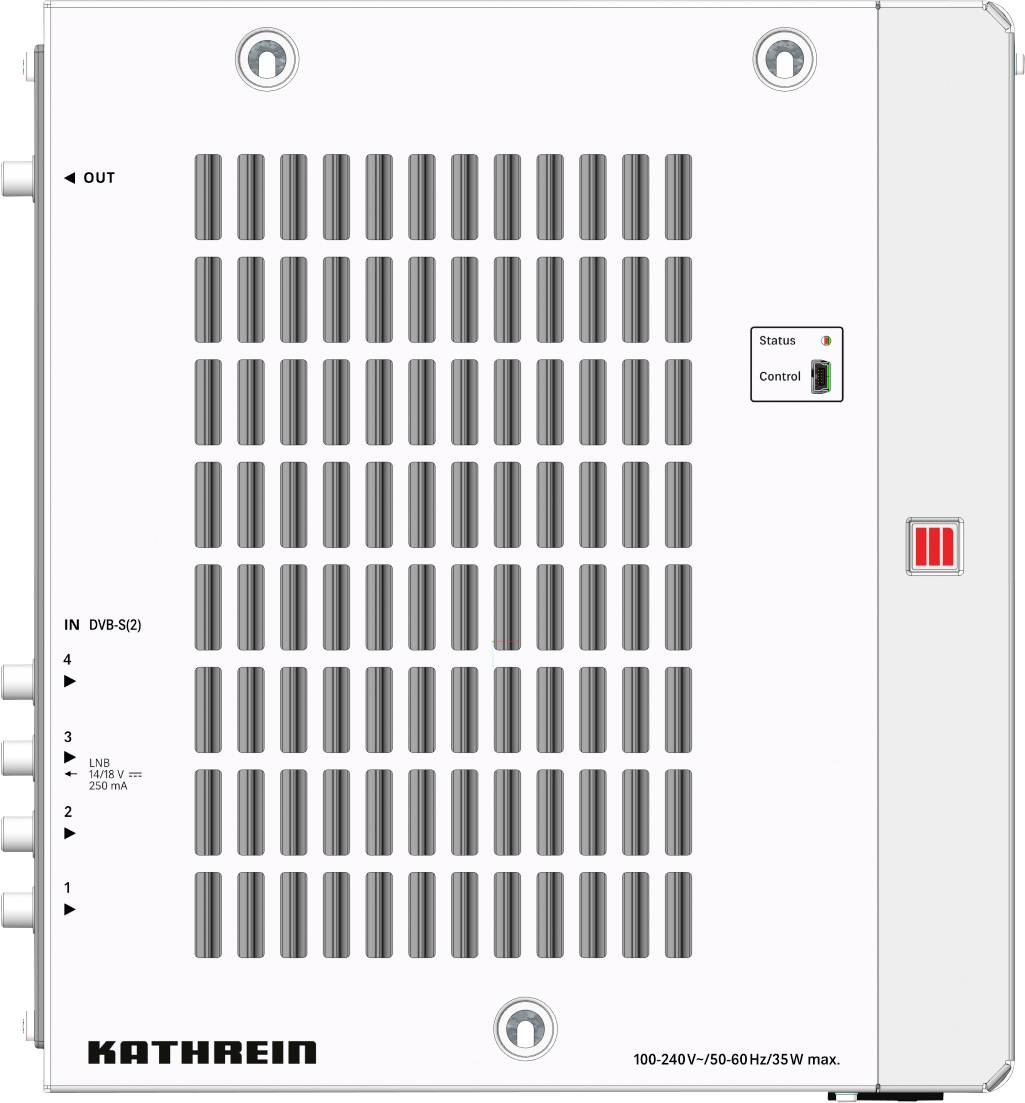 Kathrein UFO 878 Transmodulatore 4-8 Scomparti – DVB-S2 A DVB-C – Usato Funzionante