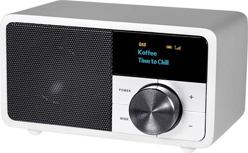 Kathrein DAB+ 1 mini Tischradio DAB+, UKW DAB+, UKW, Bluetooth® Silber