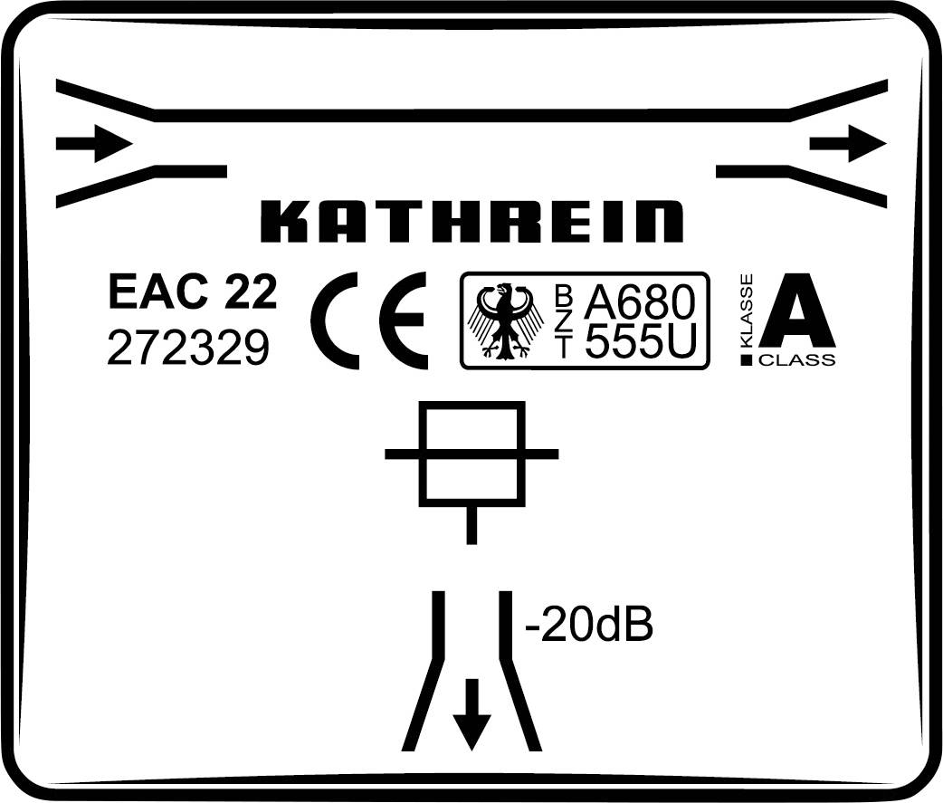 Kathrein EAC 22 SAT-Abzweiger 1-fach
