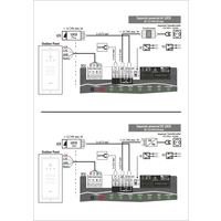 Bellcome Advanced 7" Video-Kit 2 Familie Video-Türsprechanlage Kabelgebunden Komplett-Set 14teilig Schwarz Bellcome Advanced 7" Video-Kit 2 Familie Video-Türsprechanlage Kabelgebunden Komplett-Set 14teilig Schwarz