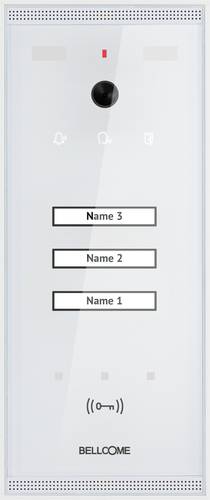 VPA.3SR03.BLW04 Video-Türsprechanlage Kabelgebunden Außeneinheit 1 Stück Weiß