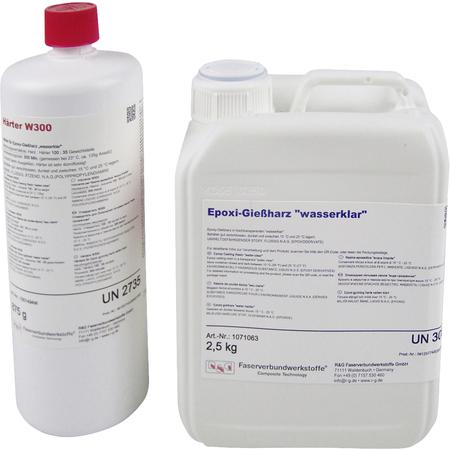R G Epoxid Giessharz Wasserklar 2 5kg Harter W300 875g 1 Set A031 Voelkner Direkt Gunstiger