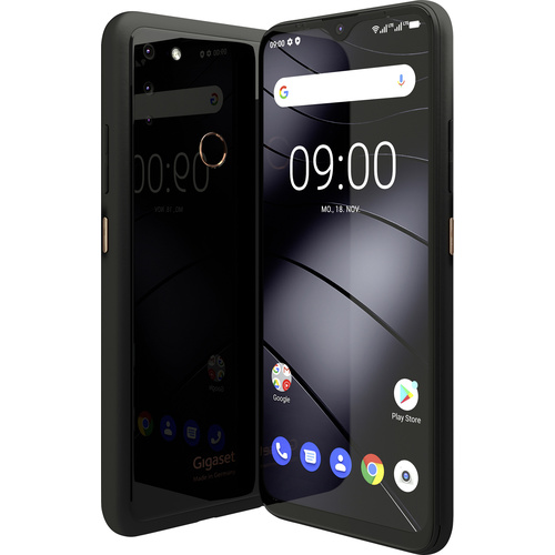 Gigaset GS4 Dual-SIM Smartphone 64 GB 6.3 Zoll (16 cm) Dual-SIM Android™ 10 Schwarz