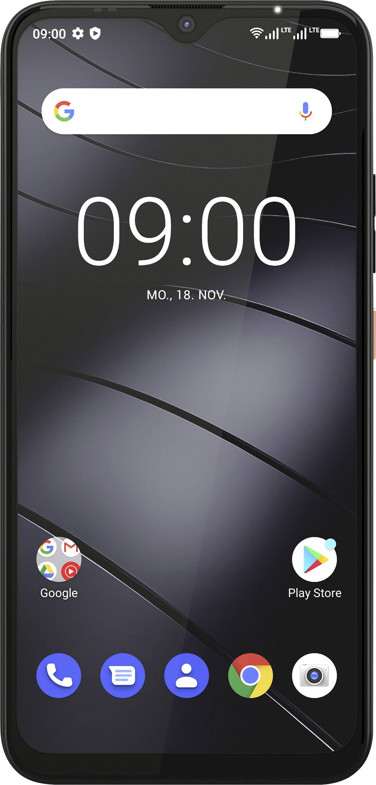 Gigaset GS4 Dual-SIM Smartphone 64 GB 6.3 Zoll (16 cm) Dual-SIM Android™ 10 Schwarz
