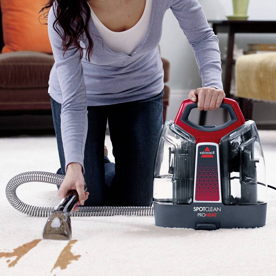 Bissell SpotClean ProHeat Dampfreiniger 36988 Rot, Titan