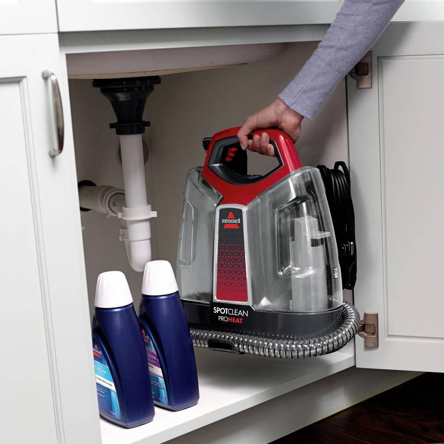 Bissell SpotClean ProHeat Dampfreiniger 36988 Rot, Titan