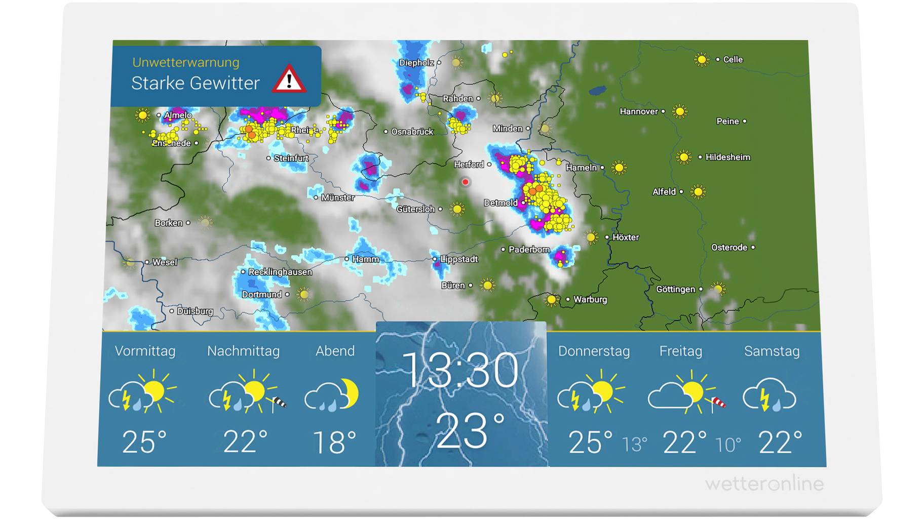 Wetteronline Home A00002AAA00 WLAN-Wetterstation versandkostenfrei | voelkner