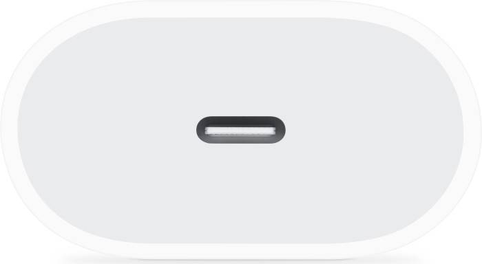 Original Apple 20W Schnellladegerät für USB-C Power Adapter Weiß MHJE3ZM/A