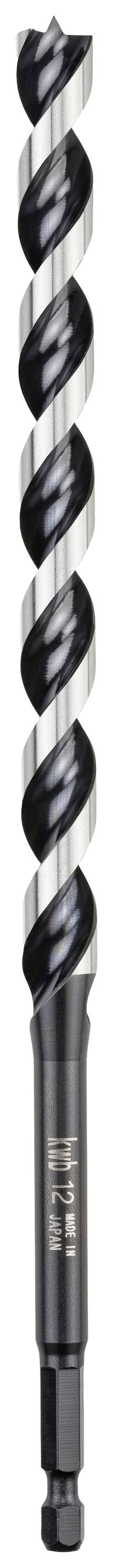 Kwb 042912 Schlangenbohrer 1 Stück 12mm Gesamtlänge 235mm 1/4" (6.3 mm) 1St.