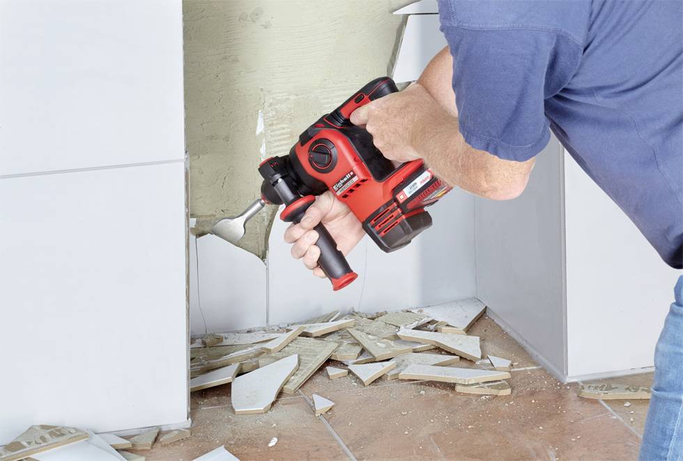 Kwb 247185 Meißel-Set 3teilig 40 mm, 20mm Gesamtlänge 140mm SDS-Plus 1St.