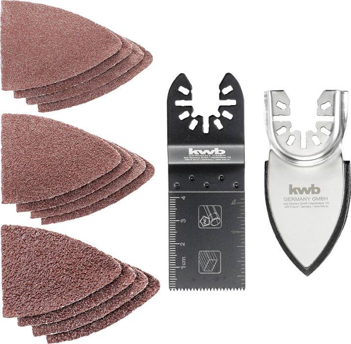 Kwb 709890 Schleif- und Poliergerät 14teilig