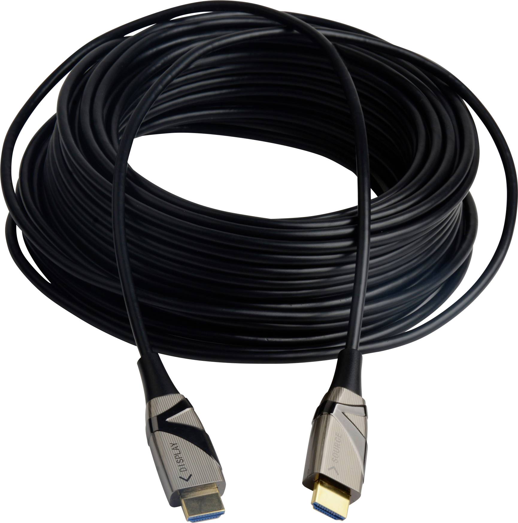 TECHly HDMI Anschlusskabel 30.00 m Schwarz ICOC-HDMI-HY2-030 HDMI-Kabel