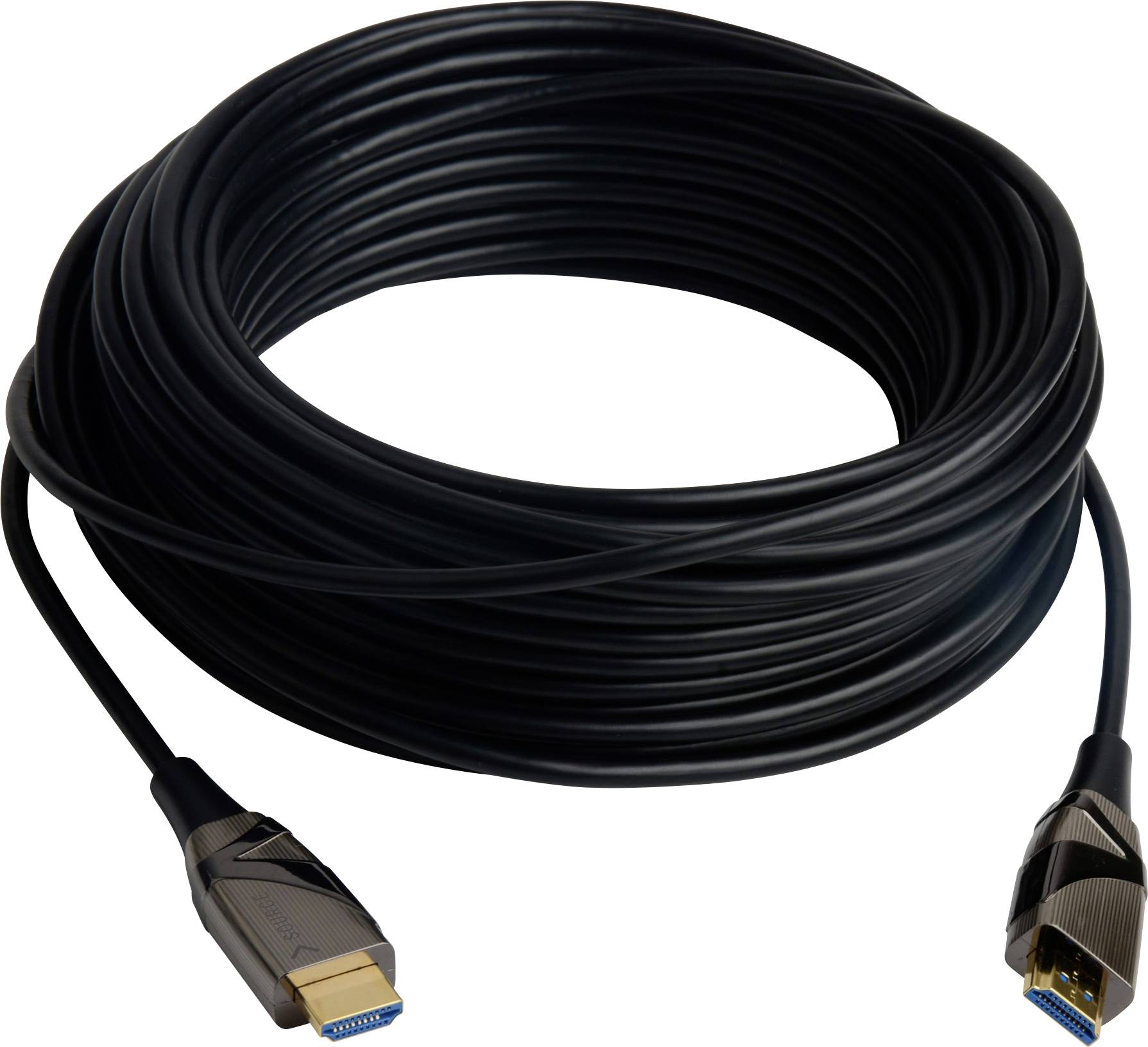 TECHly HDMI Anschlusskabel 30.00 m Schwarz ICOC-HDMI-HY2-030 HDMI-Kabel
