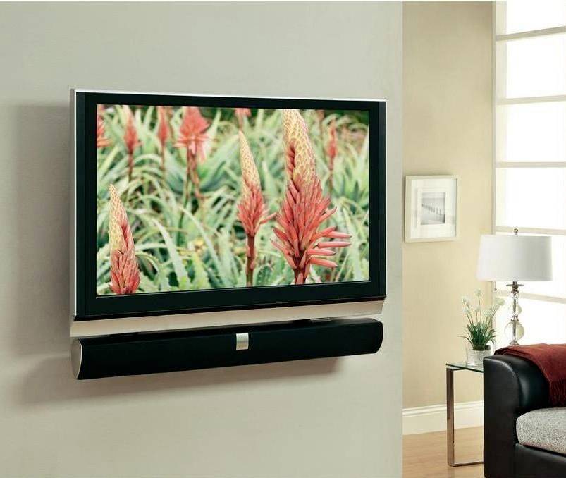 TECHly ICA-PLB-102S Soundbar-Halterung Starr Schwarz 1 St.