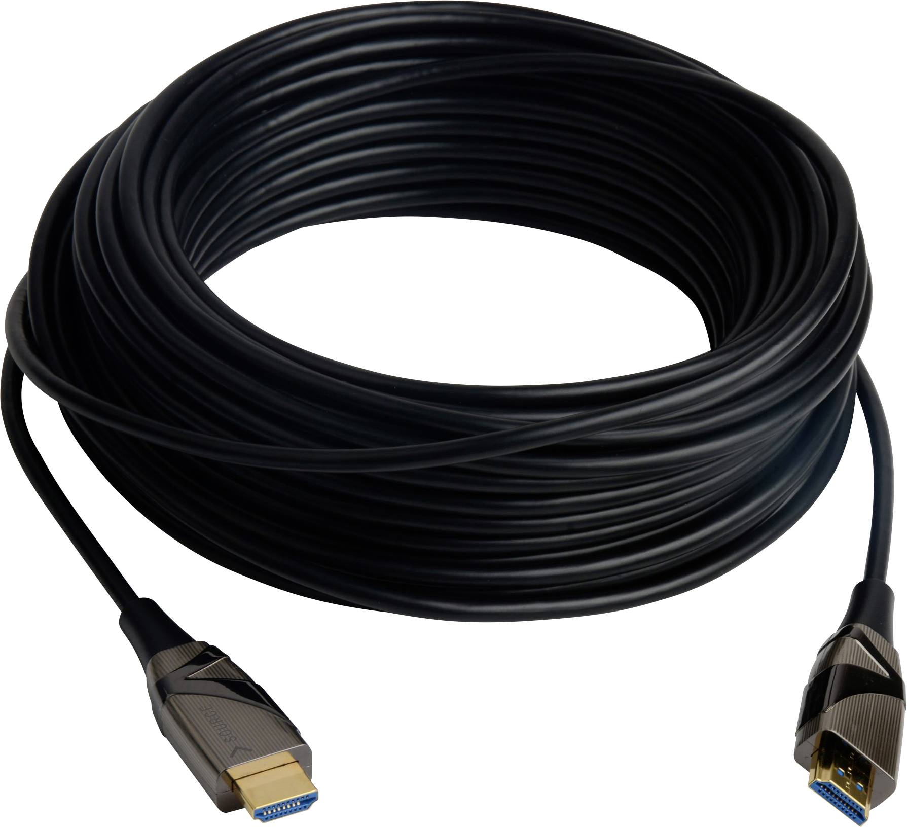 TECHly HDMI Anschlusskabel 15.00 m Schwarz ICOC-HDMI-HY2-015 HDMI-Kabel
