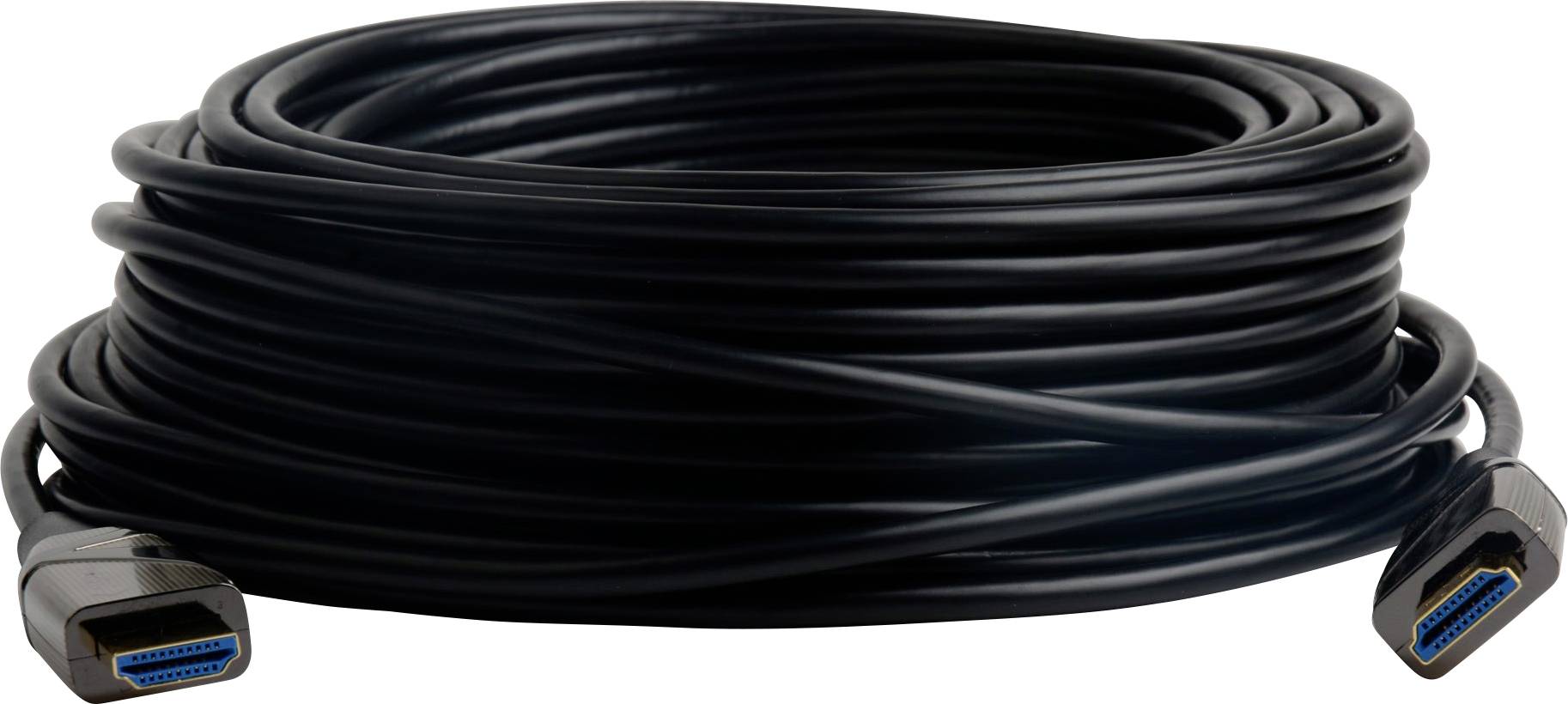 TECHly HDMI Anschlusskabel 15.00 m Schwarz ICOC-HDMI-HY2-015 HDMI-Kabel