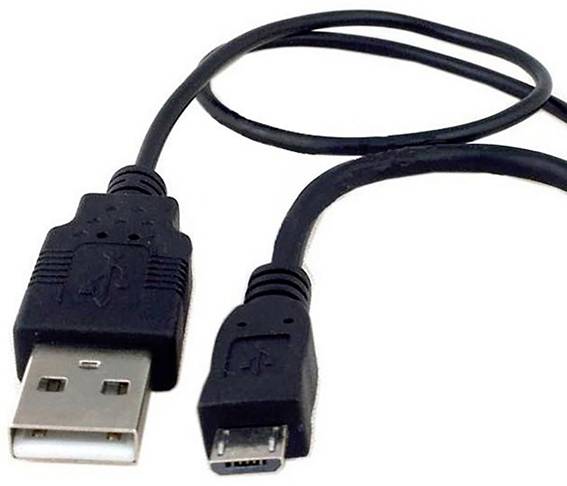 TECHly USB-Kabel USB 2.0 USB-A Buchse, USB-Micro-B Stecker 0.30 m Schwarz ICOC-MUSB-MC2