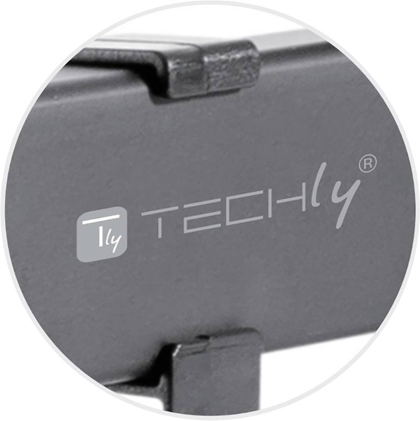 TECHly ICA-PLB-400STY TV-Wandhalterung 33,0cm (13") - 106,7cm (42") Neigbar, Schwenkbar, Rotierbar